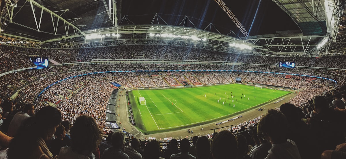 estadio durante un partido de la Copa del Mundo 2026